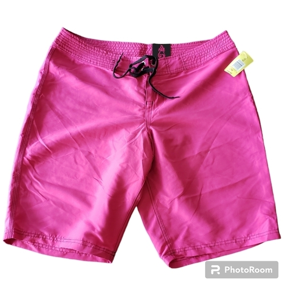 TORRID PINK BOARD SHORTS SIZE 12 - Picture 1 of 3